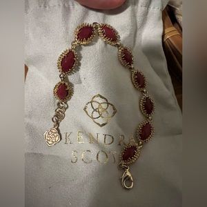 Kendra Scott Jana Bracelet - Maroon